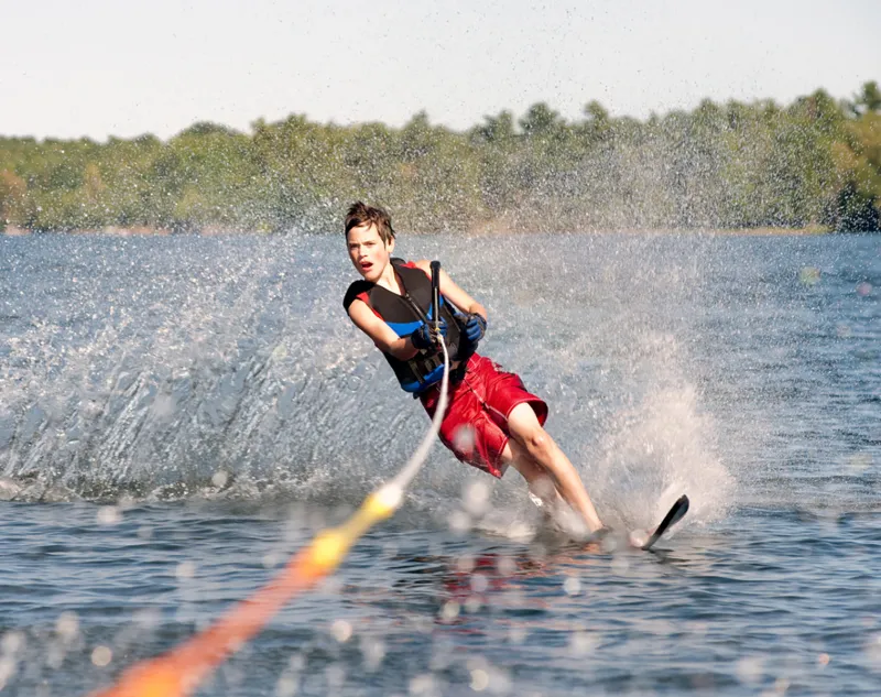 Water skiing 
