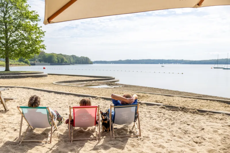 La plage de la Plate Taille