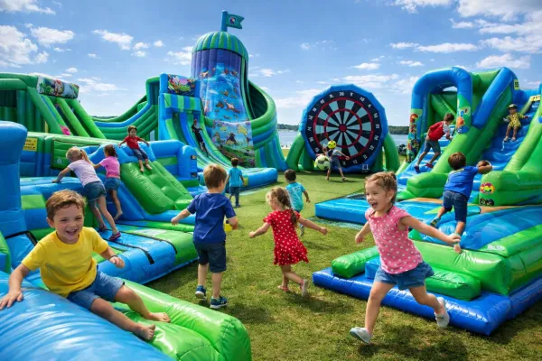 Parc de jeux gonflables